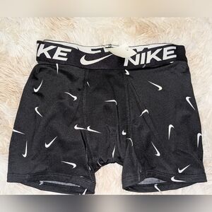 NWT, Nike, Black/White Logo, DriFit, Boxer Briefs, Boys Size M, 8-11 Years Old